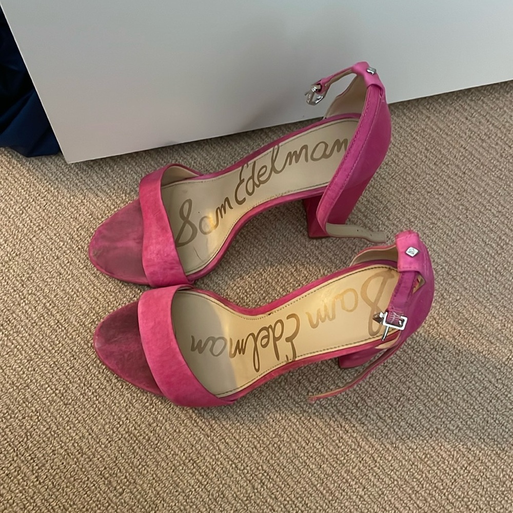 Pink Sam Edelman heels